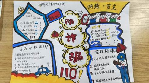 反诈宣传手抄报